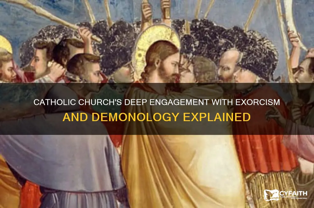 why is the catholic so involved in demon actitivity