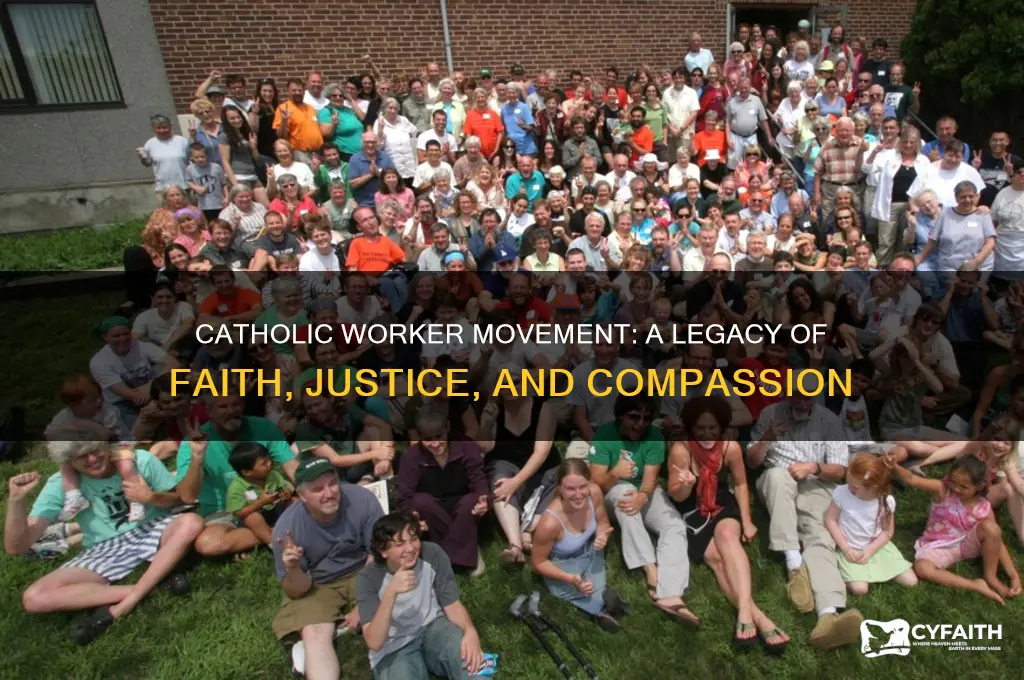 why is the catholic workers movement important