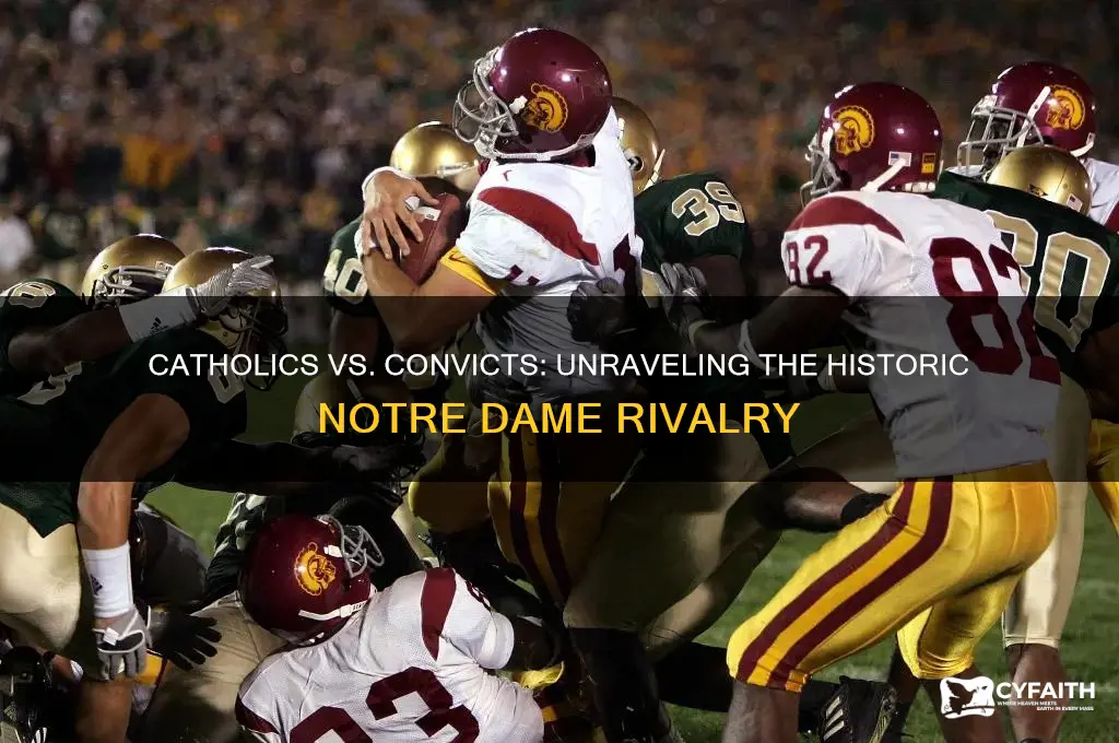 why is the catholics v convicts