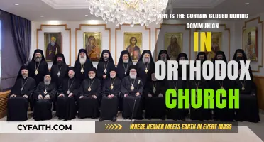 The Mystery of Closed Curtains During Orthodox Communion Explained