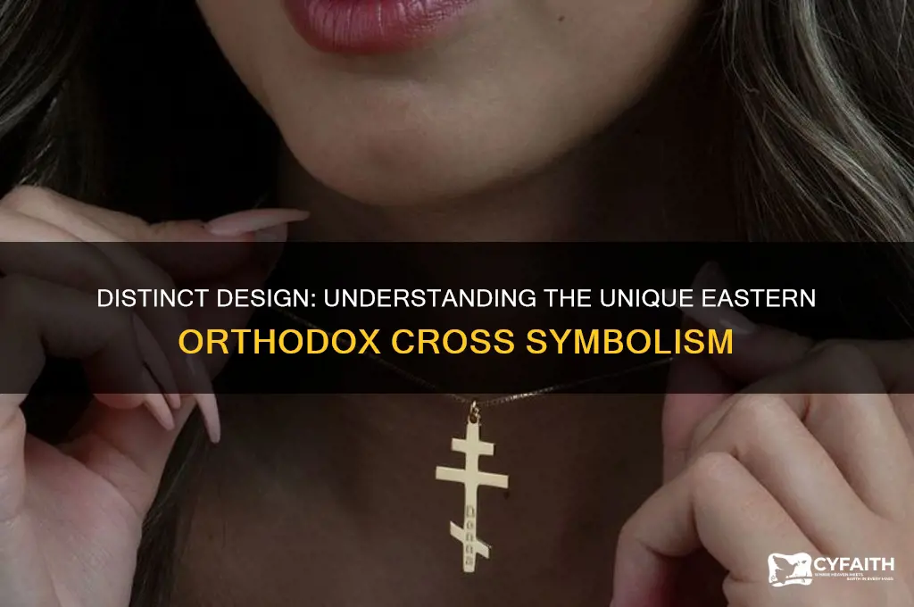 why is the eastern orthodox cross different