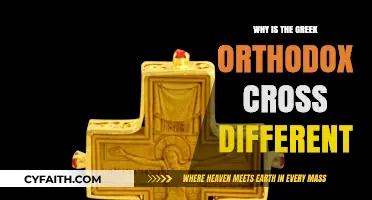 The Unique Design of the Greek Orthodox Cross: A Symbolic Journey