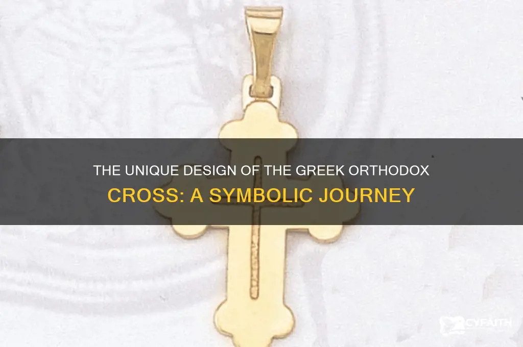 why is the greek orthodox cross different