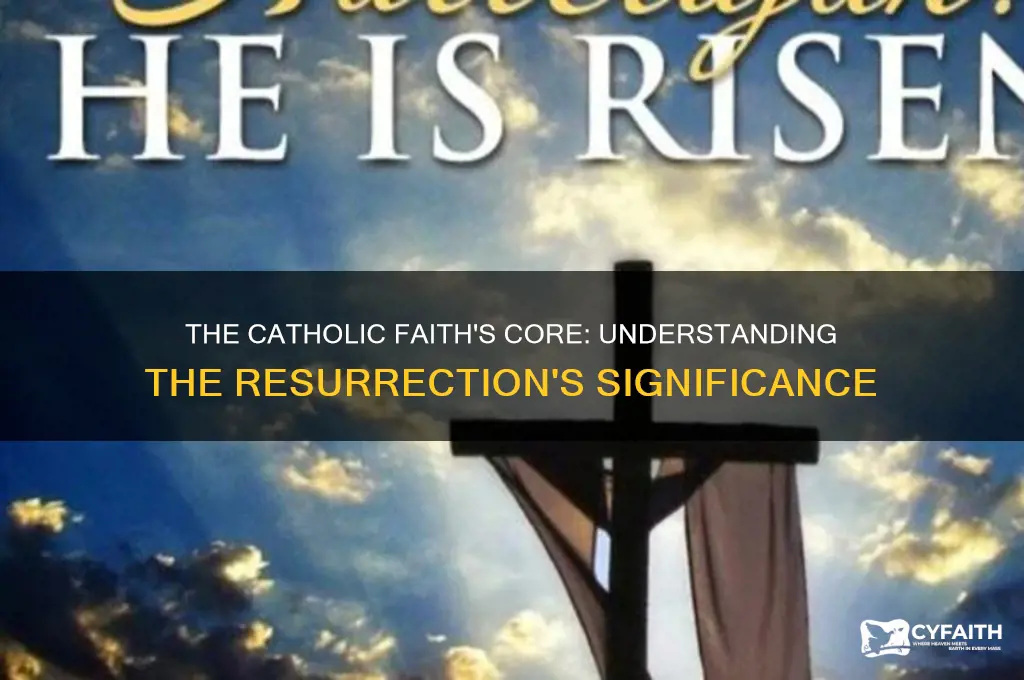 why is the resurrection important catholic