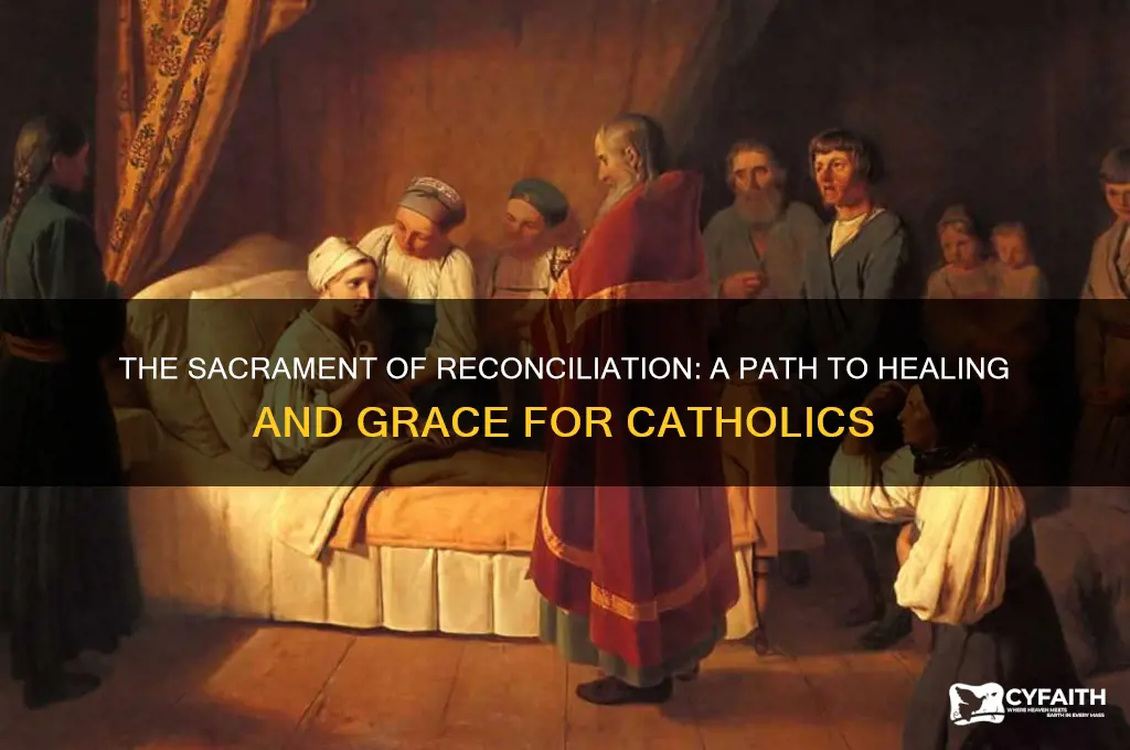 why is the sacrament of reconciliation important to catholics
