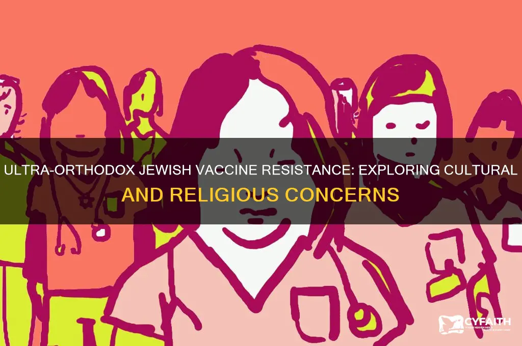 why is the ultra-orthodox jewish community against vaccines