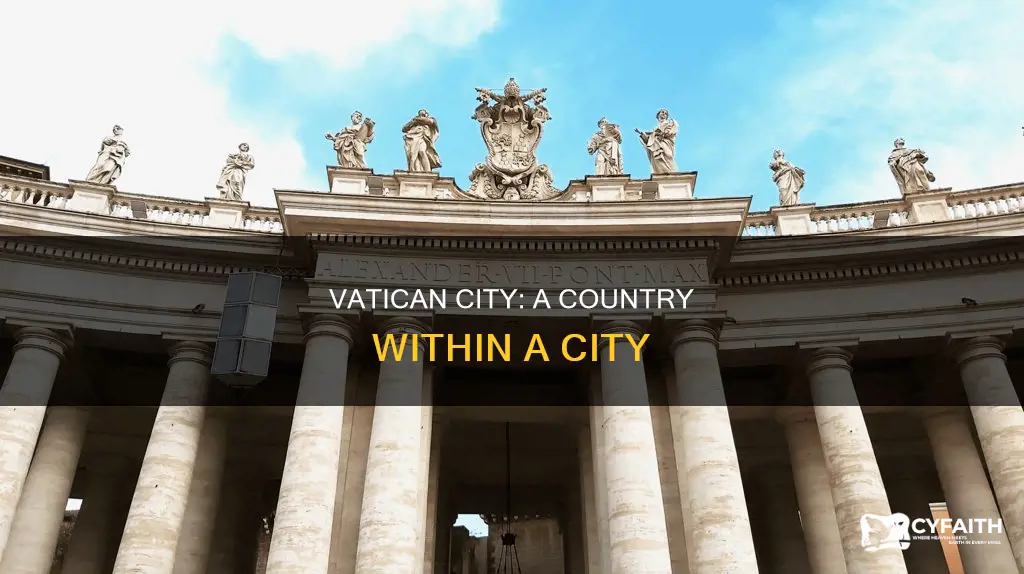 why is the vatican a country