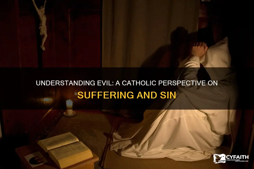 why is there bad in the world catholic