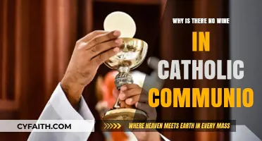 The Absence of Wine in Catholic Communion: Exploring the Tradition