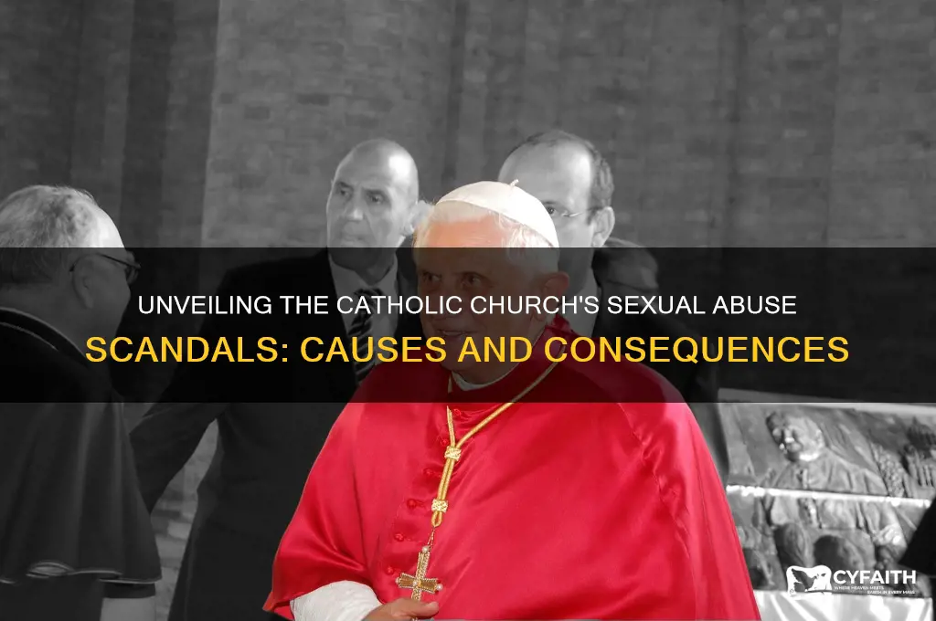 why is there so many catholic scandal sexual abuse