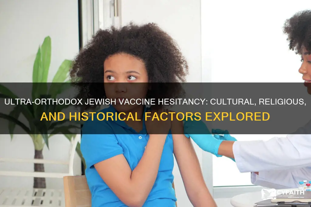 why is ultra-orthodox jewish community anti vax