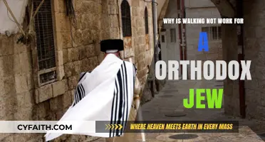 Orthodox Jewish Observance: Why Walking Isn't Always an Option