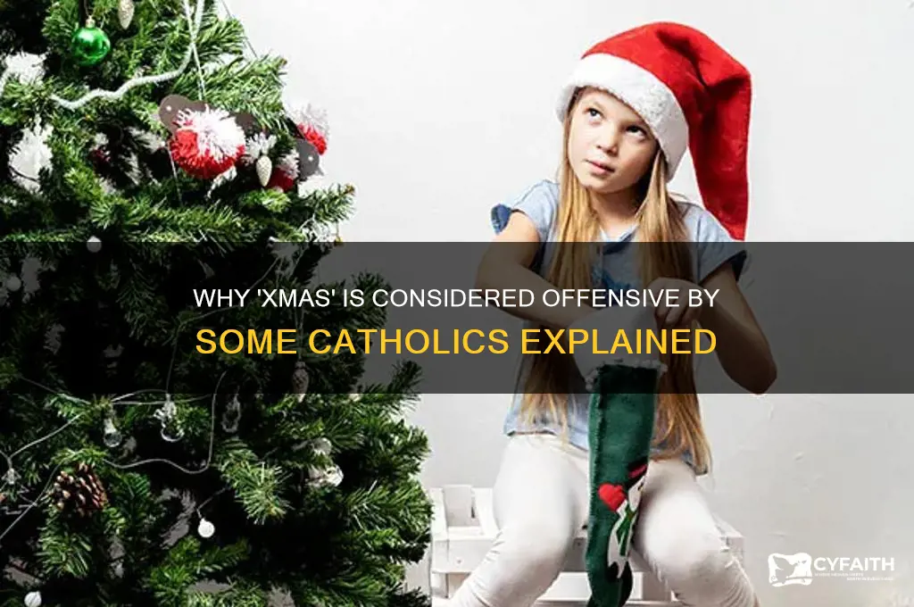 why is xmas offensive catholic