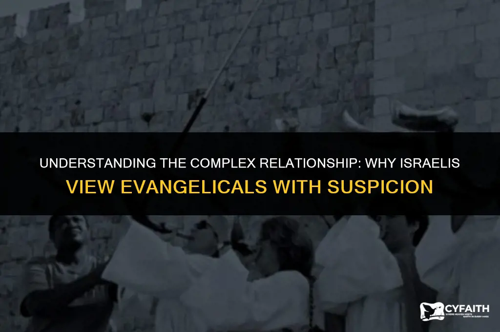 why israelis hate the evangelicals