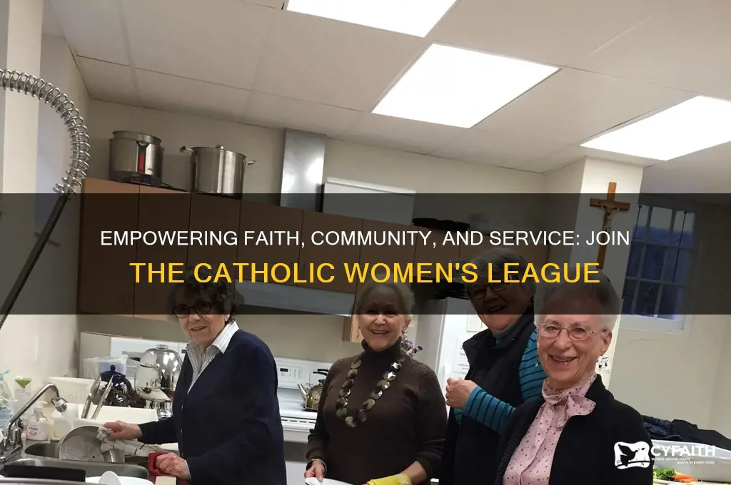 why join the catholic women