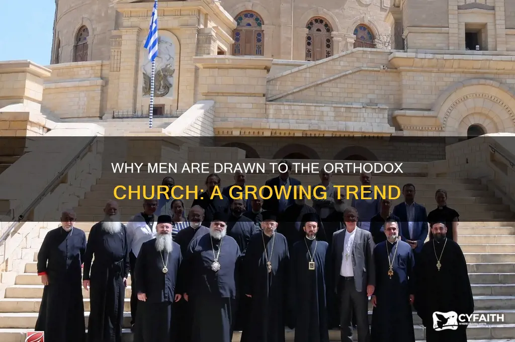 why men are going to the orthodox church