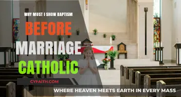 Why Baptism is Required Before Catholic Marriage: Understanding the Tradition