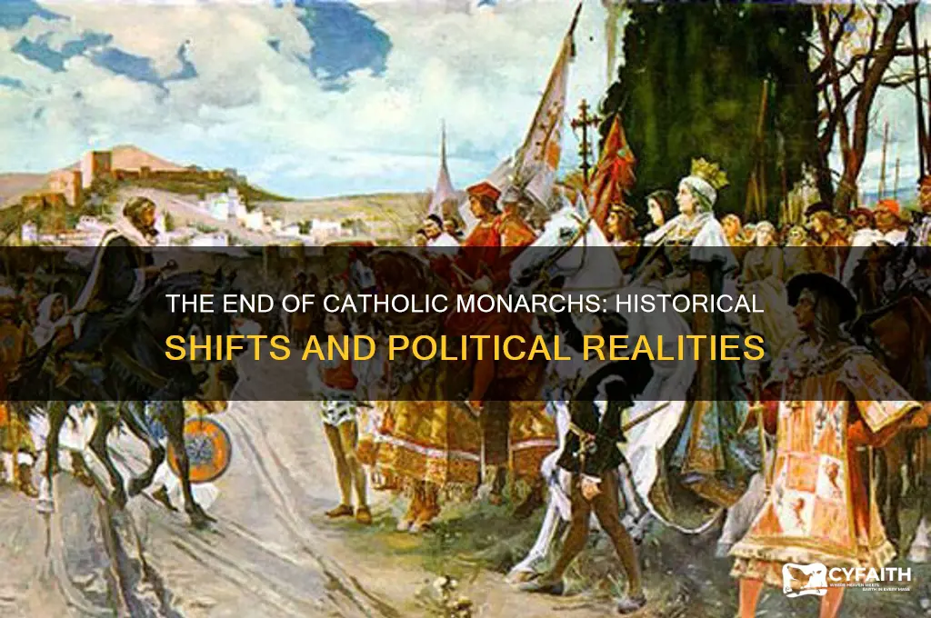 why no catholic monarch