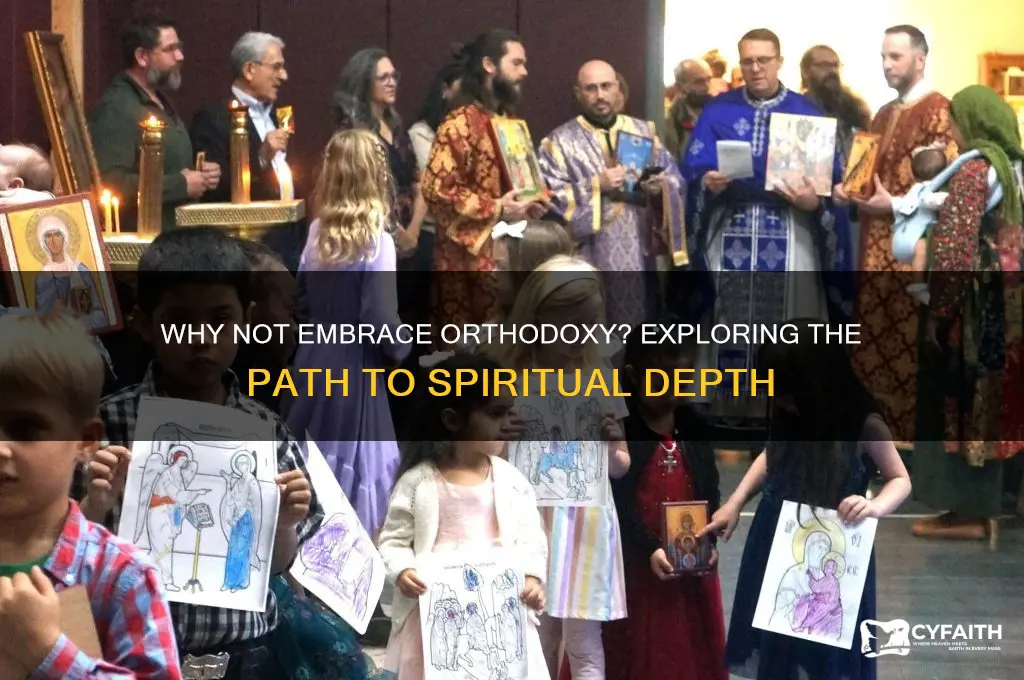 why not become orthodox