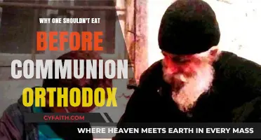 Orthodox Communion Fasting: Understanding the Spiritual Significance of Abstinence