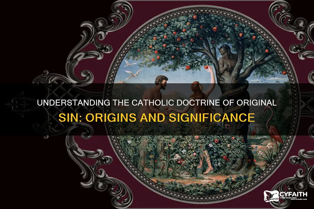 why original sin catholic