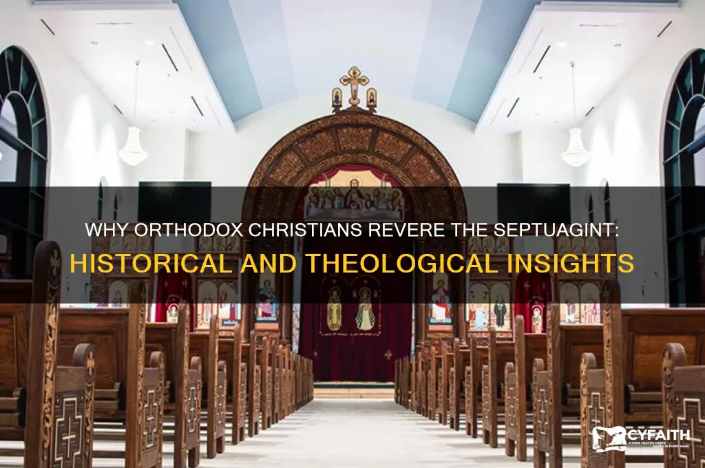 why orthodox christians prefer the septuagint part 1
