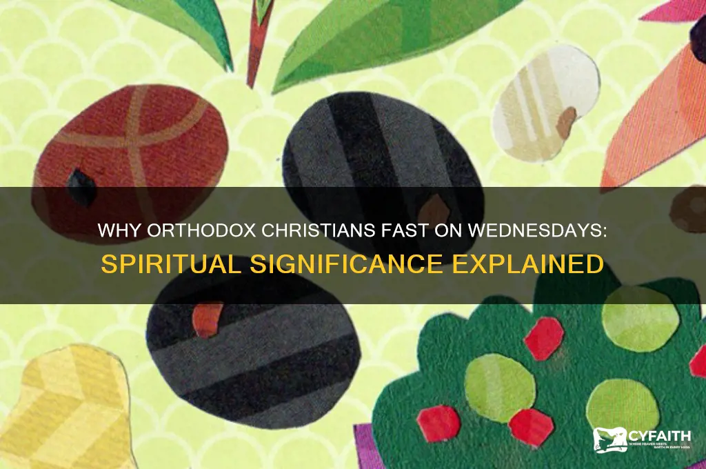 why orthodox fast on wednesday