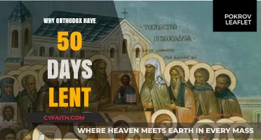 Understanding the Orthodox Tradition: 50 Days of Lent Explained