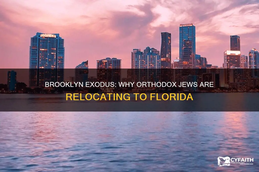 why orthodox jews are leaving brooklyn for florida