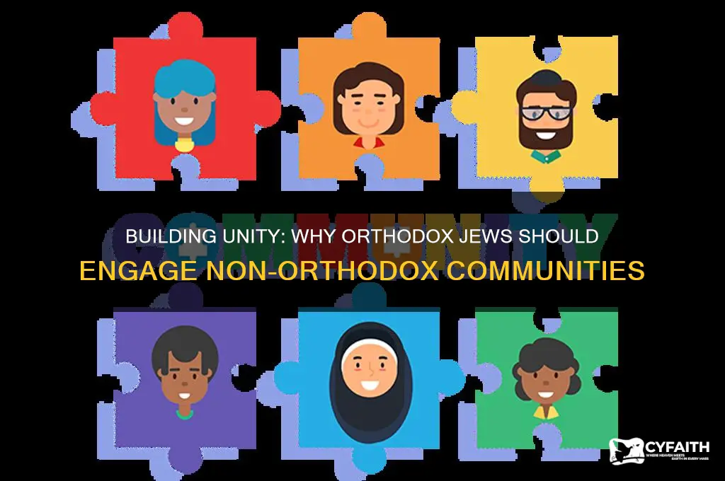 why orthodox jews should build bridges to non-orthodox