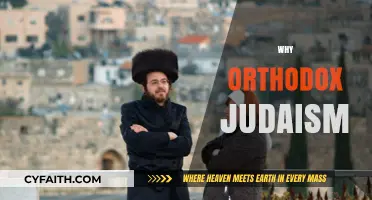 Why Orthodox Judaism: Embracing Tradition, Faith, and Timeless Values