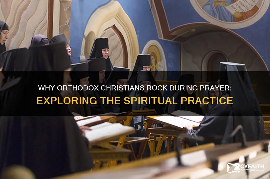 why orthodox rock when praying