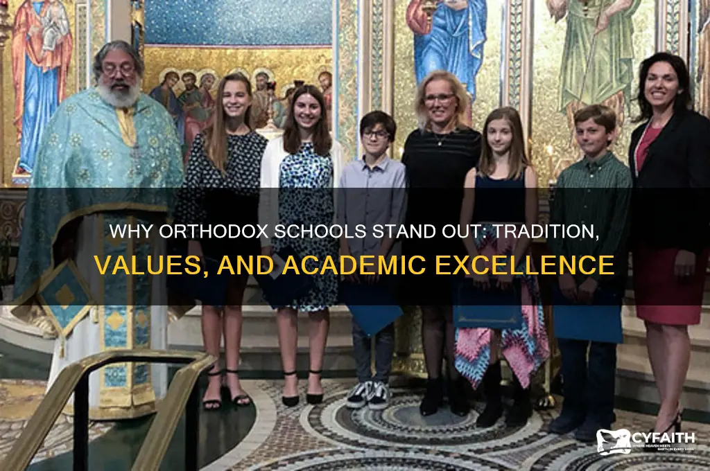 why orthodox school
