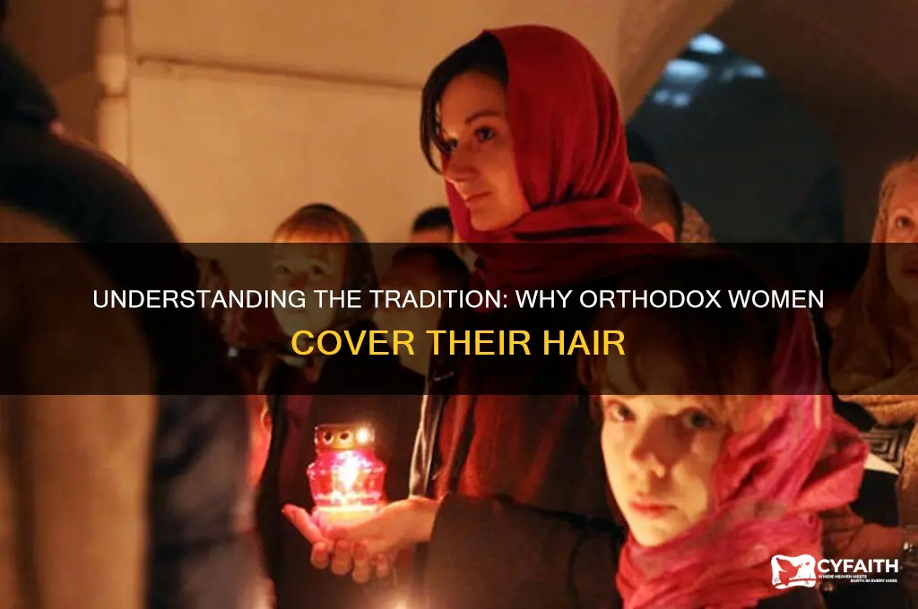 why orthodox women cover their hair