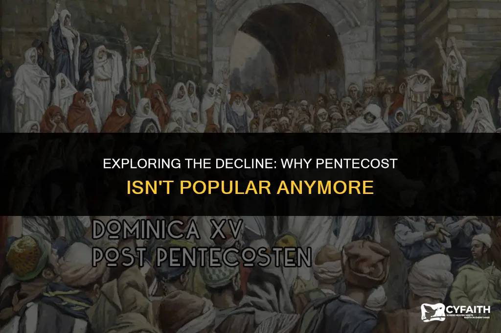 why pentecost isn