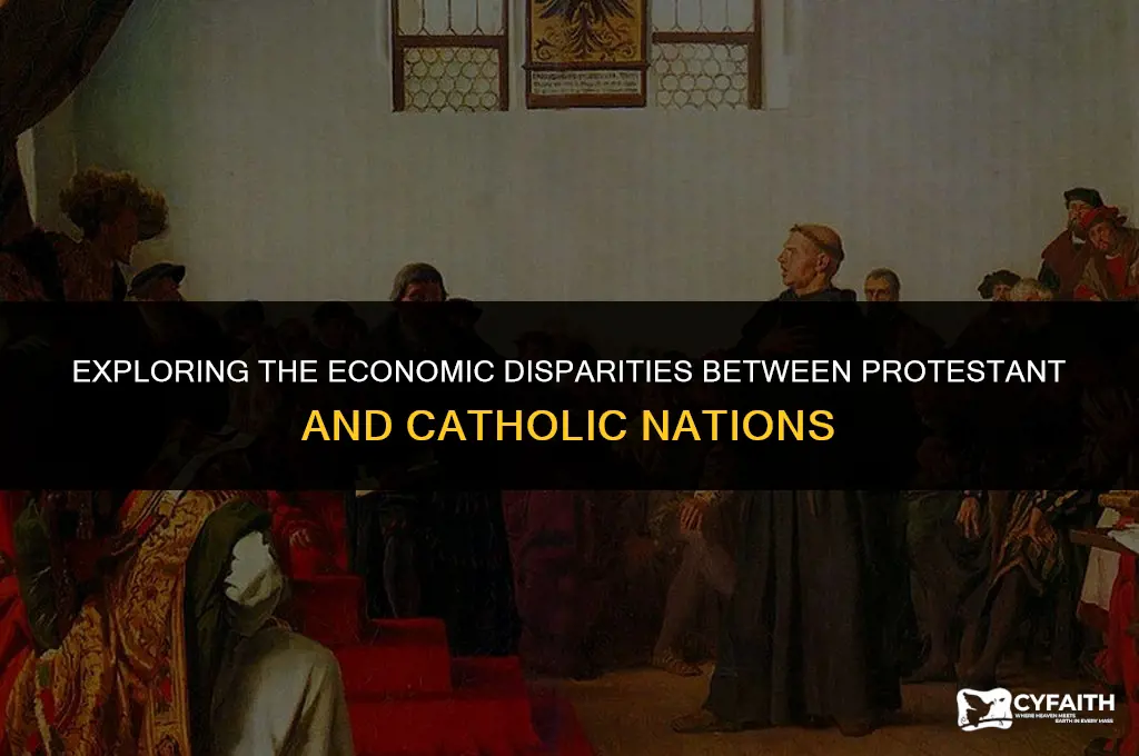 why protestant countries have outperformed catholic countries