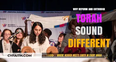 Distinct Torah Interpretations: Exploring Reform and Orthodox Divergent Sounds