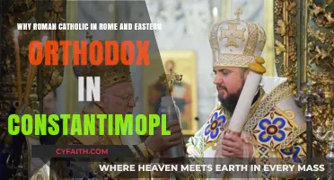 Divided Faith: Rome's Catholic vs. Constantinople's Orthodox Legacy Explained