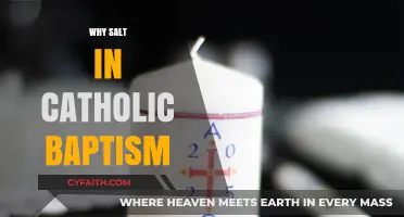 Salt's Sacred Role in Catholic Baptism: Symbolism and Significance