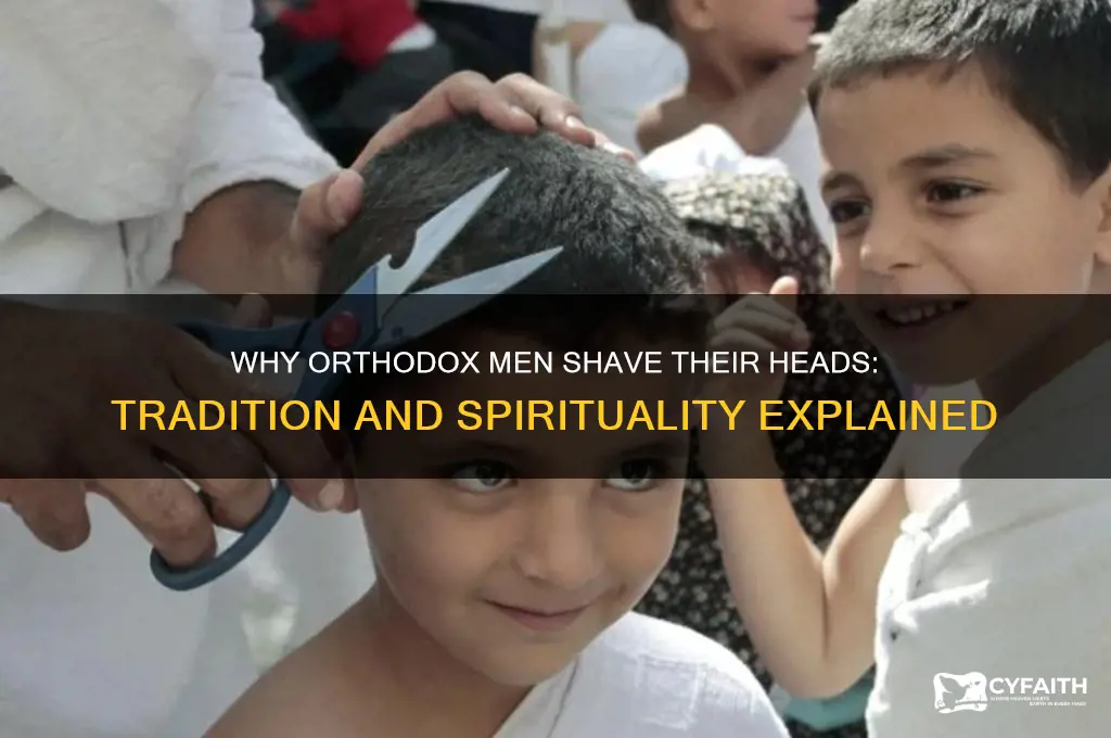 why shave head orthodox