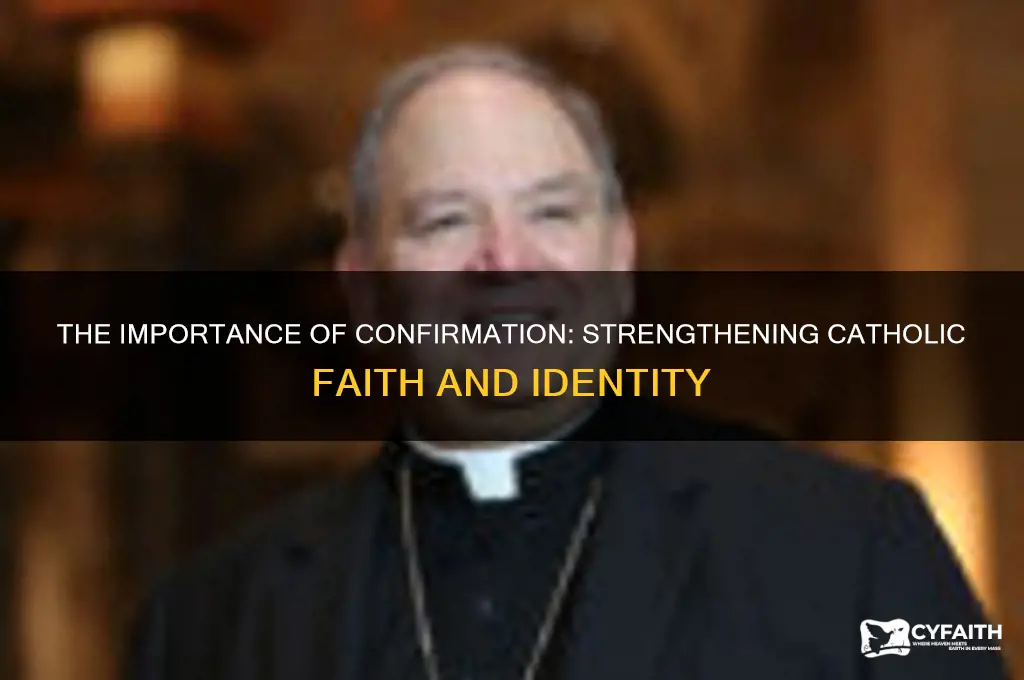 why should all catholics be confirmed