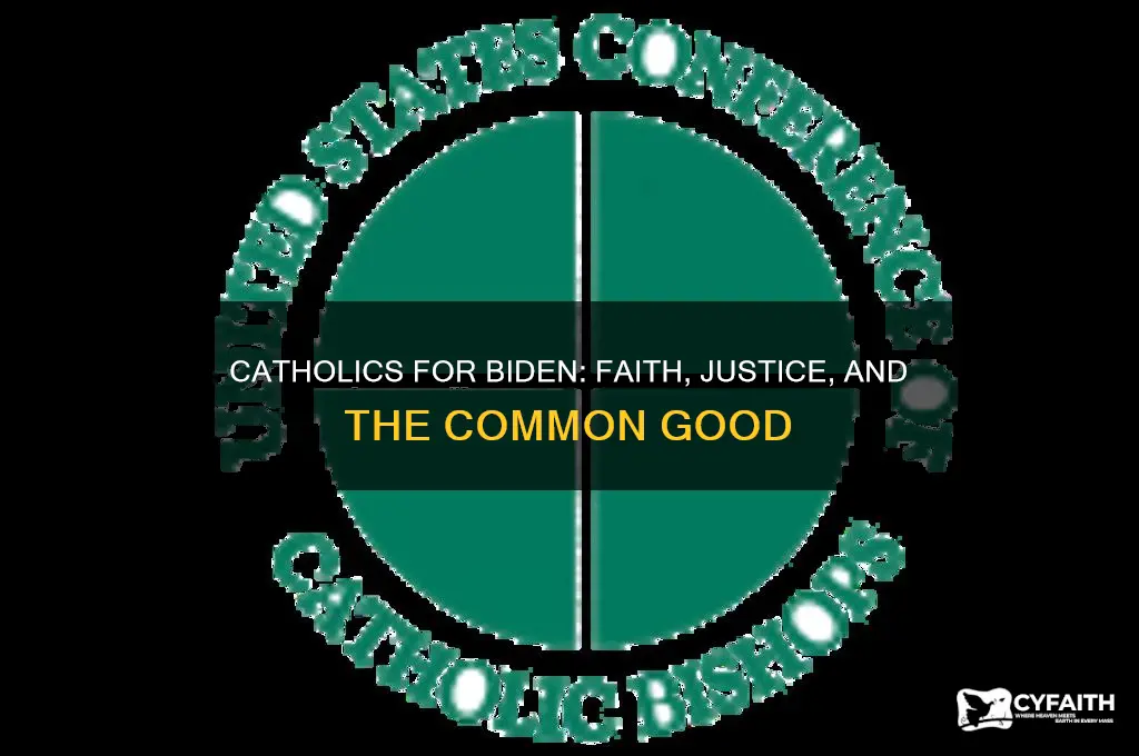 why should catholics vote for biden