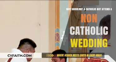 Why Catholics Should Reconsider Attending Non-Catholic Weddings: A Faith Perspective