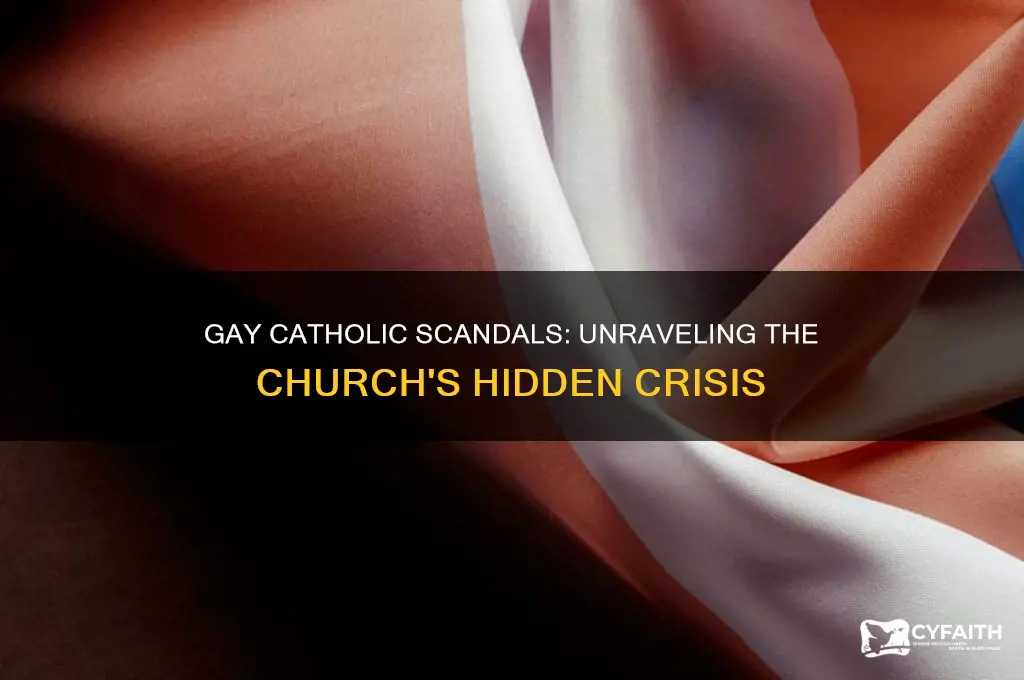 why so many gay catholic scandals