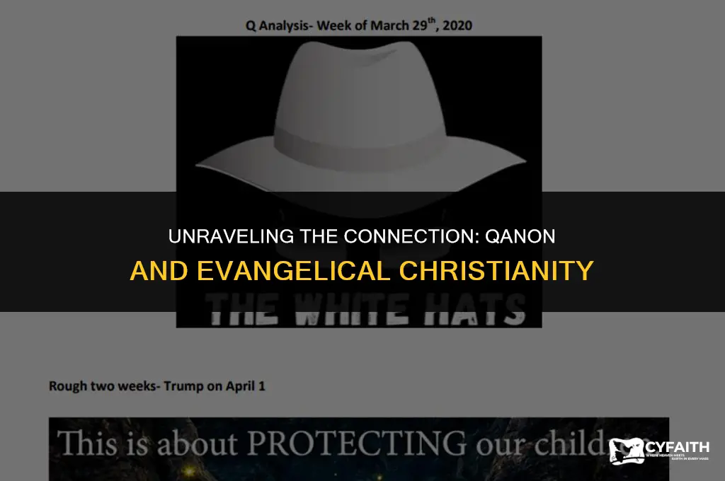 why so many qanon believers are evangelical christians