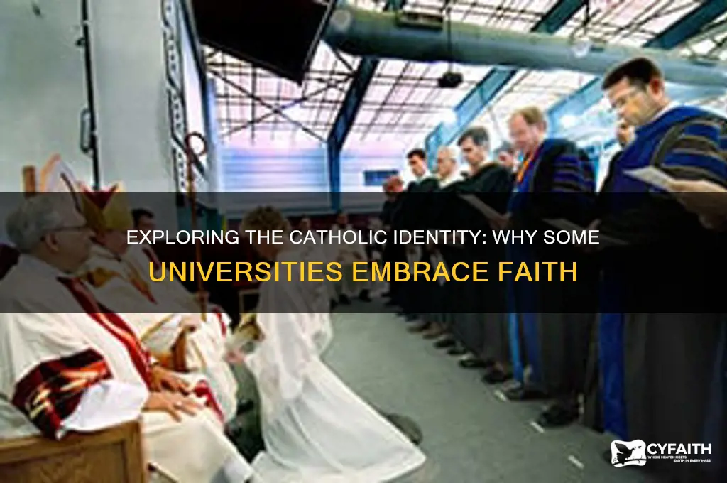 why some universities are catholic