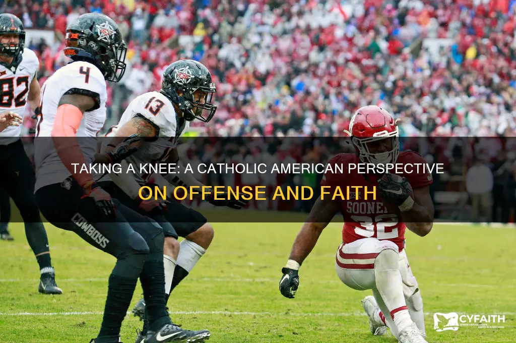 why take a knee is offensive to catholic americans