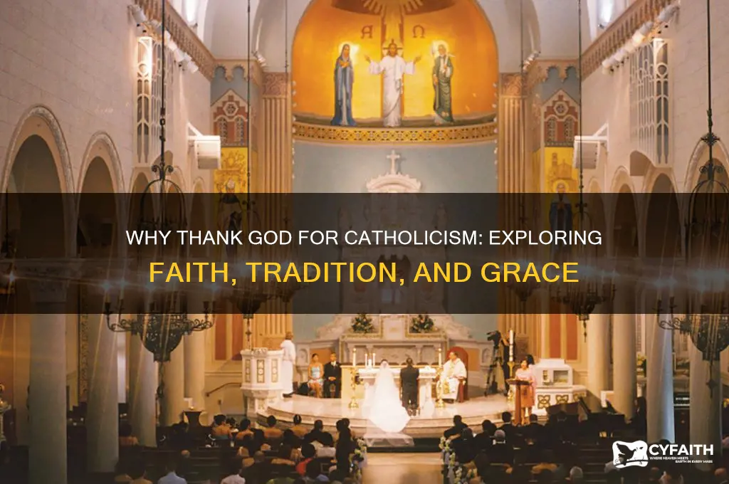 why thank go catholic