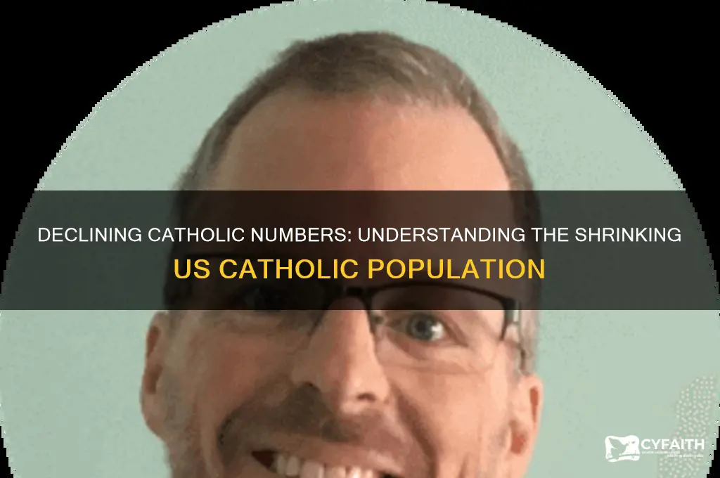 why the catholic population in the us is shrinking