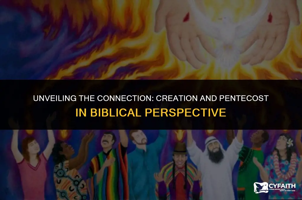 why the creation and the pentecost are related